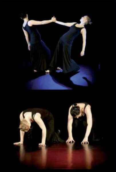 Picture 4. Photos from the author’s choreography on Witold Szalonek’s composition Quattro monologhi