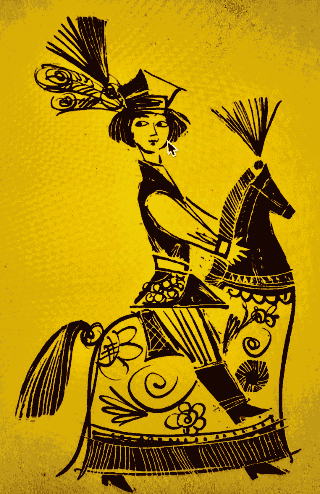 Engraving: Programme Wesele w Ojcowie (The Wedding in Ojców), Teatr Wielki in Warsaw, 1976