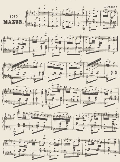 Anna Pavlova and Mieczysław Pianowski in Wesele w Ojcowie (The Wedding in Ojców)