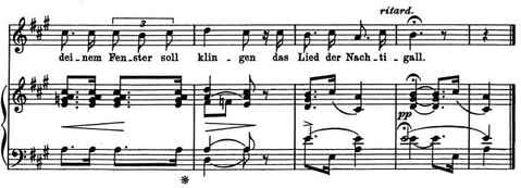 Example 4. Schumann “Aus meinen Tränen sprießen” mm.14-18.